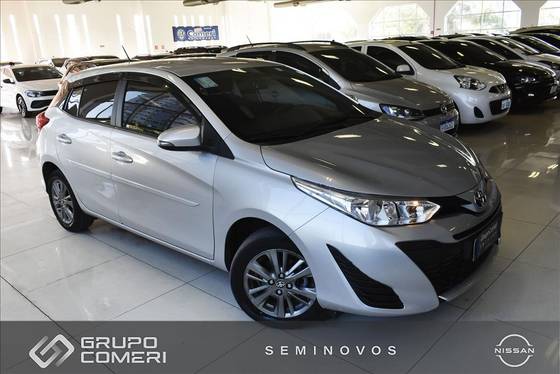 TOYOTA YARIS 1.5 16V FLEX XL PLUS CONNECT MULTIDRIVE TOYOTA YARIS 1.5 16V FLEX XL PLUS CONNECT MULTIDRIVE